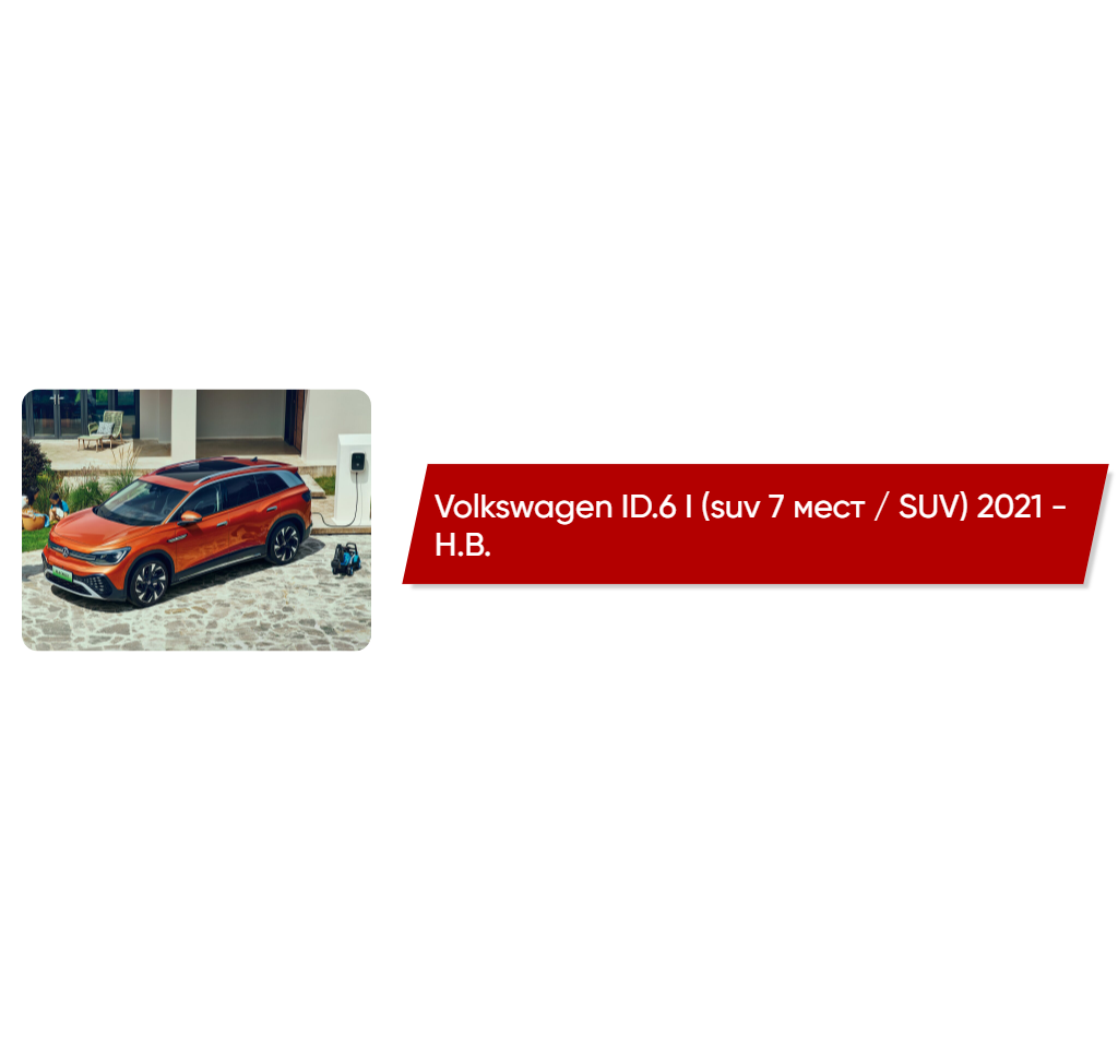 Коврики EVA в салон Volkswagen ID.6 I (suv 7 мест / SUV) 2021 - Н.В. -  купить в интернет-магазине Автоковрик.ру в Иркутске