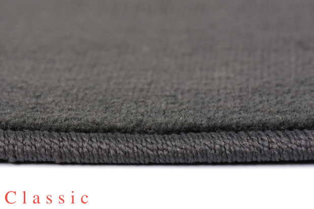 Коврики текстильные "Классик" для Jaguar F-Type (кабриолет) 2014 - 2019, темно-серые, 2шт.