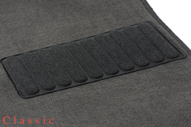 Коврики текстильные "Классик" для Jaguar F-Type (купе) 2019 - Н.В., темно-серые, 2шт.