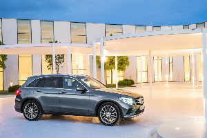 Коврики EVA для Mercedes-Benz GLC (suv, гибрид / X253) 2015 - 2019