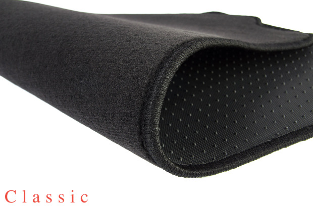Коврики текстильные "Классик" для Nissan Qashqai I (suv / J10) 2006 - 2010, черные, 2шт.