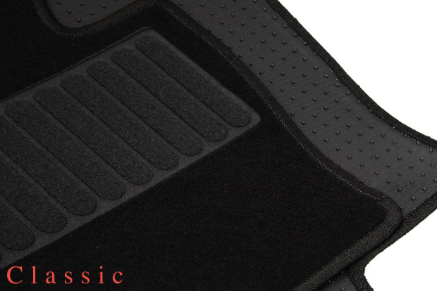 Коврики текстильные "Классик" для Mercedes-Benz GLS-Class I (suv / X166) 2015 - 2019, черные, 5шт.