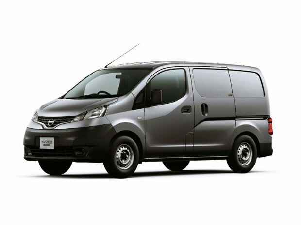 Коврики ЭВА "EVA сота" для Nissan NV200 (грузовик /  VM20(цельнометаллический фургон 2wd), VNM20(цельнометаллический фургон 4 wd)) 2009 - Н.В., черные, 2шт.