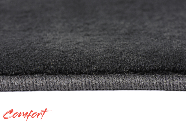 Коврики текстильные "Комфорт" для Lexus ES250 (седан / XV60) 2012 - 2015, темно-серые, 4шт.